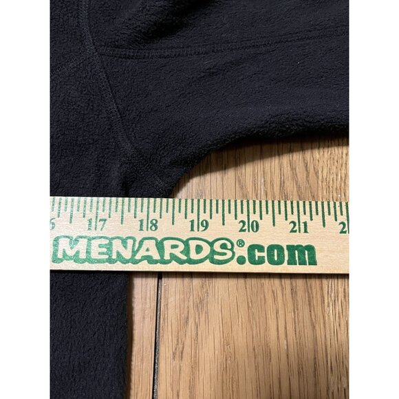 The North‎ Face Fleece 1/4 Zip Pullover Womens Medium Black Lightweight Jacket - Picture 5 of 10